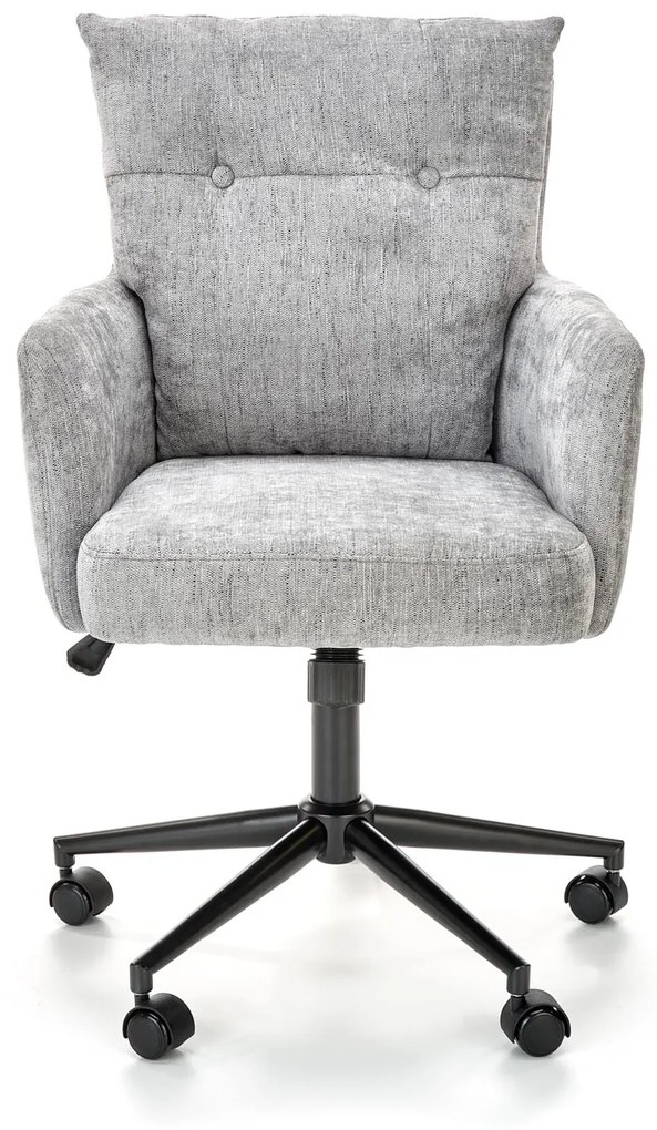 FLORES swivel armchair, light grey DIOMMI V-CH-FLORES-FOT-J.POPIEL