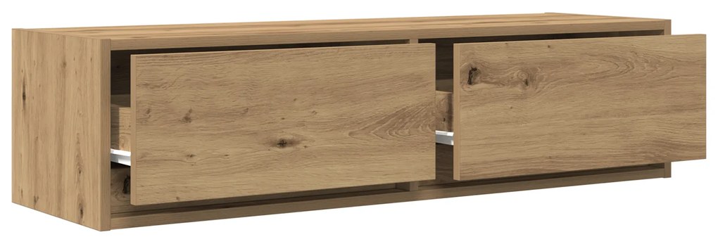 vidaXL Έπιπλο τηλεόρασης Artisan Oak 100x31x25,5 εκ Επεξεργασμένο ξύλο
