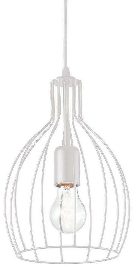 Φωτιστικό Οροφής Ampolla-2 200880 20,5x45/114cm 1xE27 60W White Ideal Lux