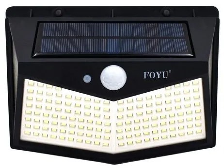Ηλιακό φωτιστικό 212 led με ανίχνευτη κίνησης FOYU FO-TA002