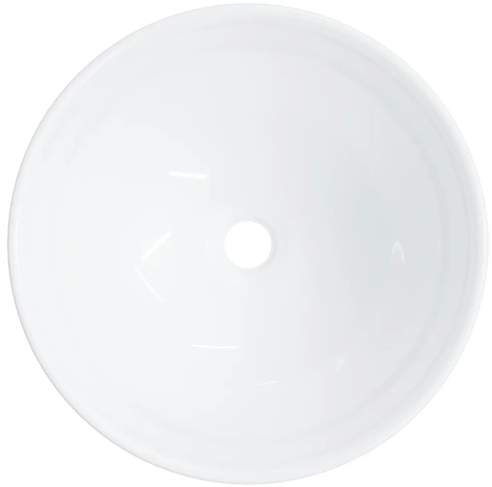 vidaXL Νιπτήρας Λευκός Κεραμικός 28x28x10 εκ.