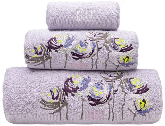 Beauty Home Σετ πετσέτες Art 3396 Σετ 3τμχ Λιλά