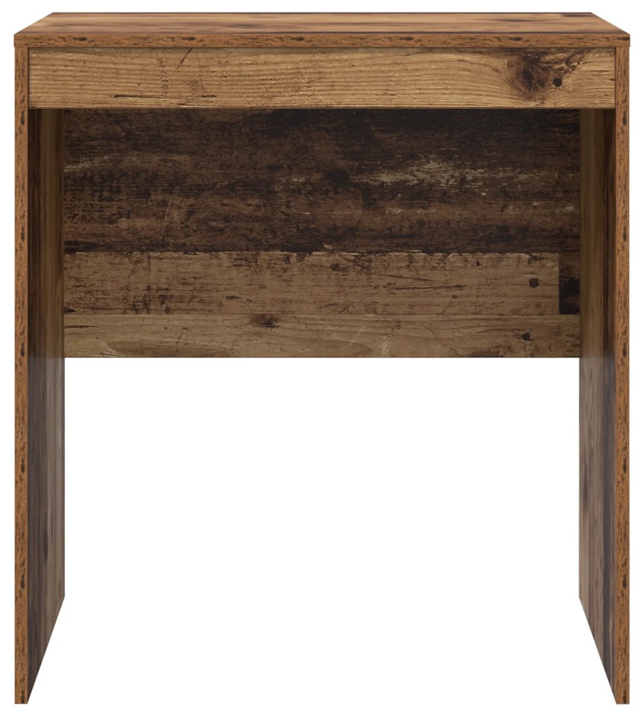 vidaXL Γραφείο Γραφής Παλιό ξύλο MDF 70 x 50 x 76 εκ. Απλό