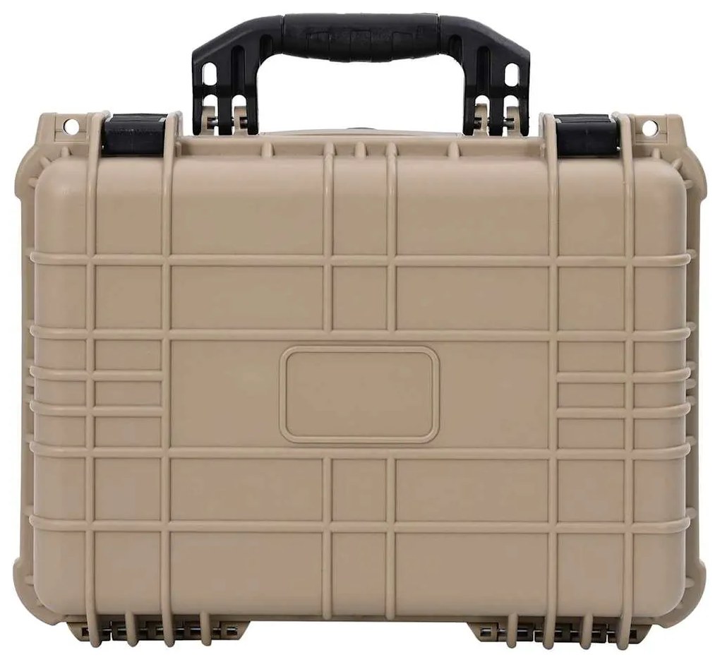 vidaXL Σκληρή Θήκη Άμμος 40,5 x 33 x 17,5 εκ. Πολυπροπυλένιο και ABS