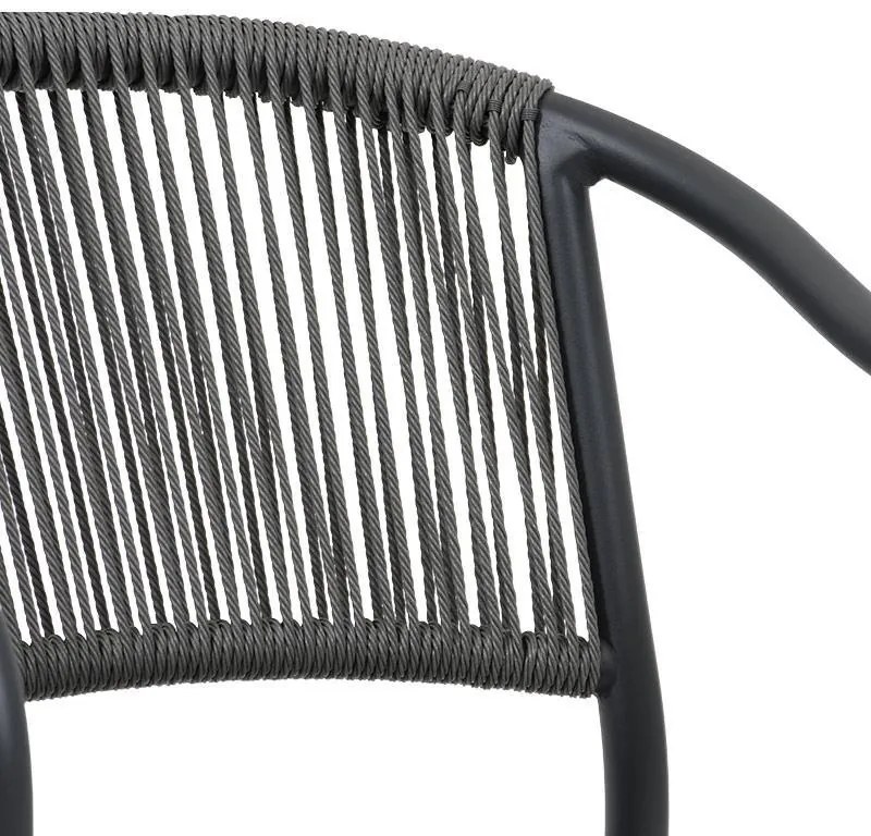 Καρέκλα Dakar Fylliana Γκρί 57x63x80 εκ. 57x63x80 εκ.