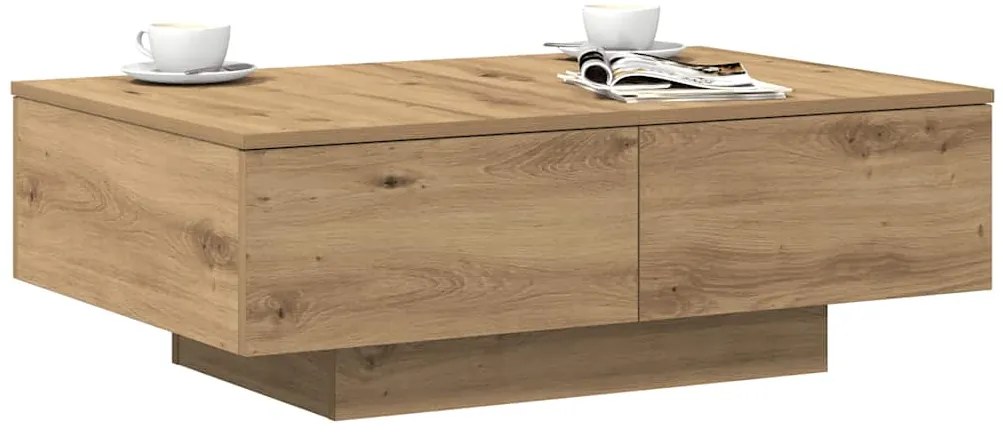vidaXL Τραπεζάκι Σαλονιού Artisan Δρυς 90x60x31 εκ. Επεξ. Ξύλο
