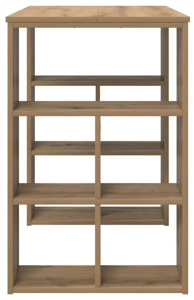 vidaXL Γραφείο artisan δρυς 90 x 50 x 75 εκ. Επεξεργασμένο ξύλο