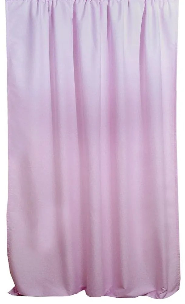 Κουρτίνα Παιδική Με Τρέσα Φιόρε Pink Viopros 140X270cm 140x270cm Βαμβάκι-Πολυέστερ