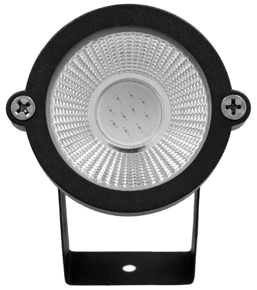 GloboStar 75587 Προβολάκι Κήπου Καρφωτό - Δαπέδου Bridgelux COB LED 10W 1000lm 35° DC 24V Αδιάβροχο IP67 Ultra Μπλε Dimmable - 75587