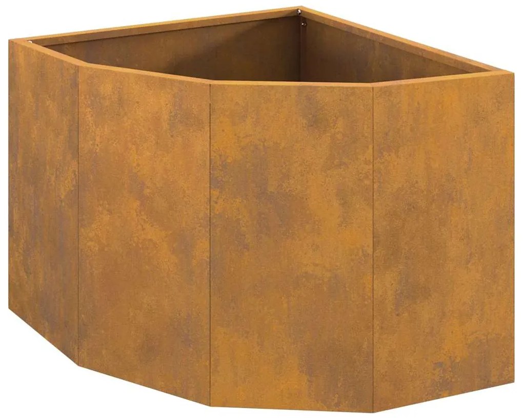 vidaXL Γωνιακό Ροδόδεντρο Σκ rusty 45 x 45 x 35 cm