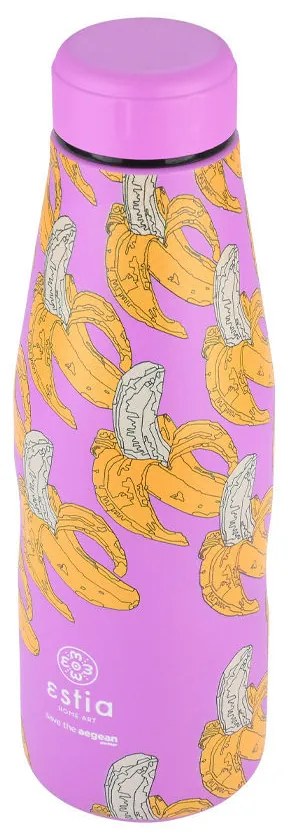 ESTIA ΘΕΡΜΟΣ TRAVEL FLASK SAVE THE AEGEAN 500ml BANANA SWIRL