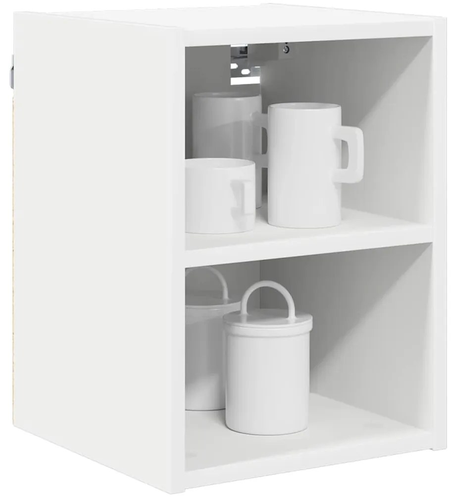 vidaXL Κρεμαστό ντουλάπι Λευκό 30 x 29,5 x 40 εκ. Επεξεργασμένο ξύλο