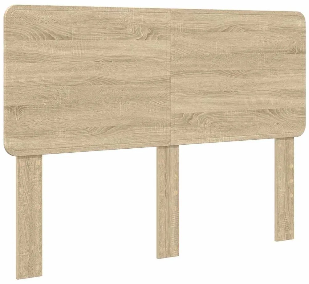 vidaXL Κεφαλάρι με κεφαλάρι Δρύς Sonoma 160 cm Επεξεργασμένο ξύλο