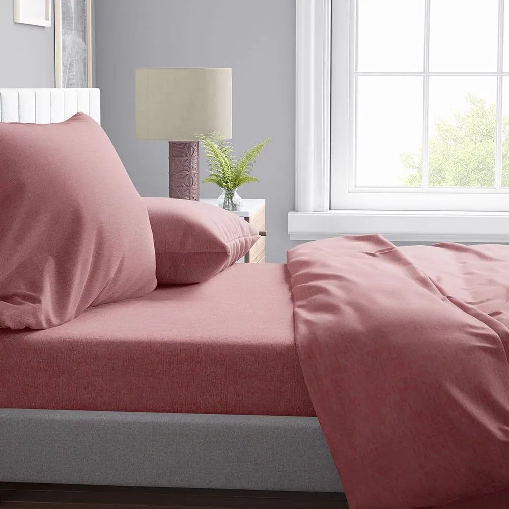 Σεντόνι Μελανζέ 08 Orange DimCol Μονό Cotton-Polyester