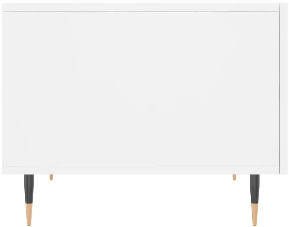 vidaXL Τραπεζάκι Σαλονιού Λευκό 50 x 50 x 40 εκ. από Επεξεργ. Ξύλο