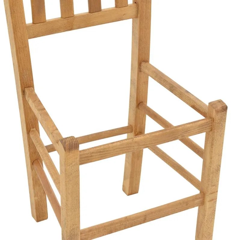 Καρέκλα καφενείου Σύρος C006 μασίφ ξύλο οξιάς λούστρο καρυδί 41x42x92εκ 41x42x92 εκ.