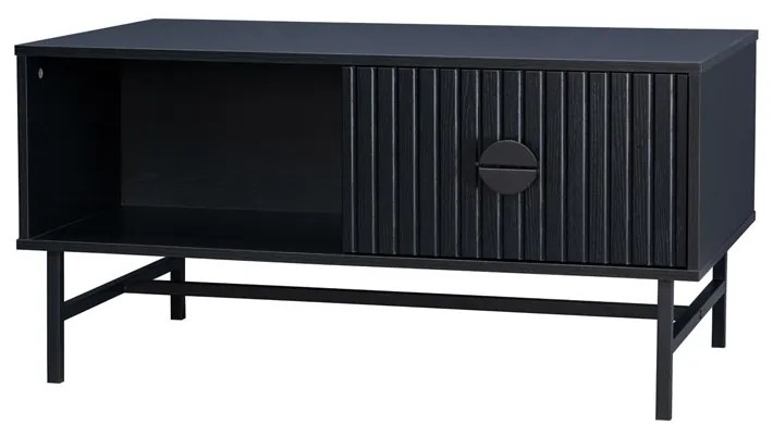 JAPAN COFFEE TABLE ΜΑΥΡΟ 100x59xH50,2cm - 04-0821 - 04-0821