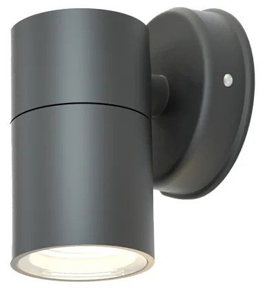 it-Lighting Eklutna 1xGU10 Outdoor Wall Lamp Anthracite D:11.3cmx11.3cm (80200544)