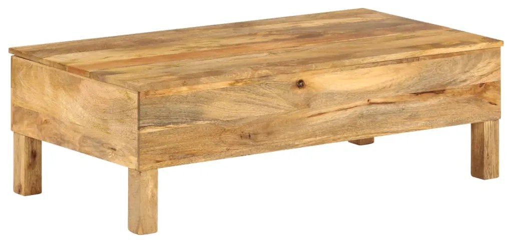 vidaXL Τραπεζάκι Σαλονιού 110 x 55 x 35 εκ. από Μασίφ Ξύλο Μάνγκο