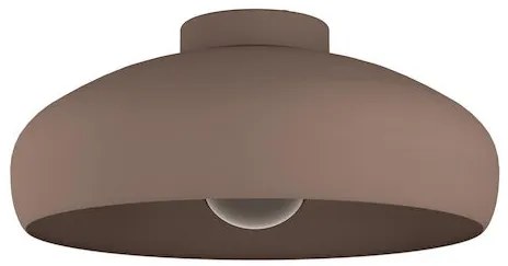 Eglo Mogano Μοντέρνα Μεταλλική Πλαφονιέρα Οροφής με Ντουί E27 σε Καφέ χρώμα 40cm 900359