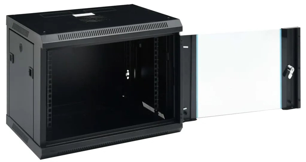 vidaXL Καμπίνα Δικτύου Επιτοίχια 9U 19&#039;&#039; IP20 600x450x510 χιλ.
