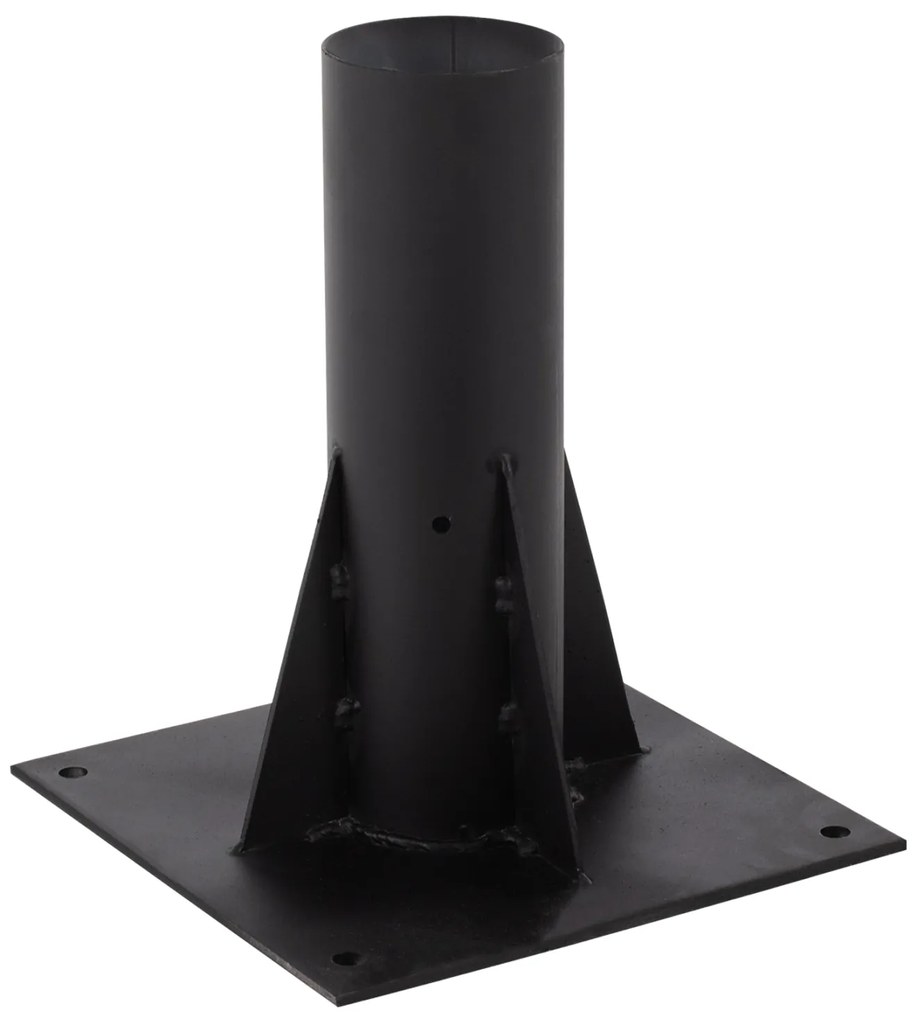 ΜΑΥΡΗ ΒΑΣΗ ΟΜΠΡΕΛΑΣ ΨΑΘΙΝΗΣ ΤΕΤΡΑΓΩΝΗ HM5656 25x25x30Υ εκ. ΒΑΡΈΩΣ ΤΥΠΟΥ