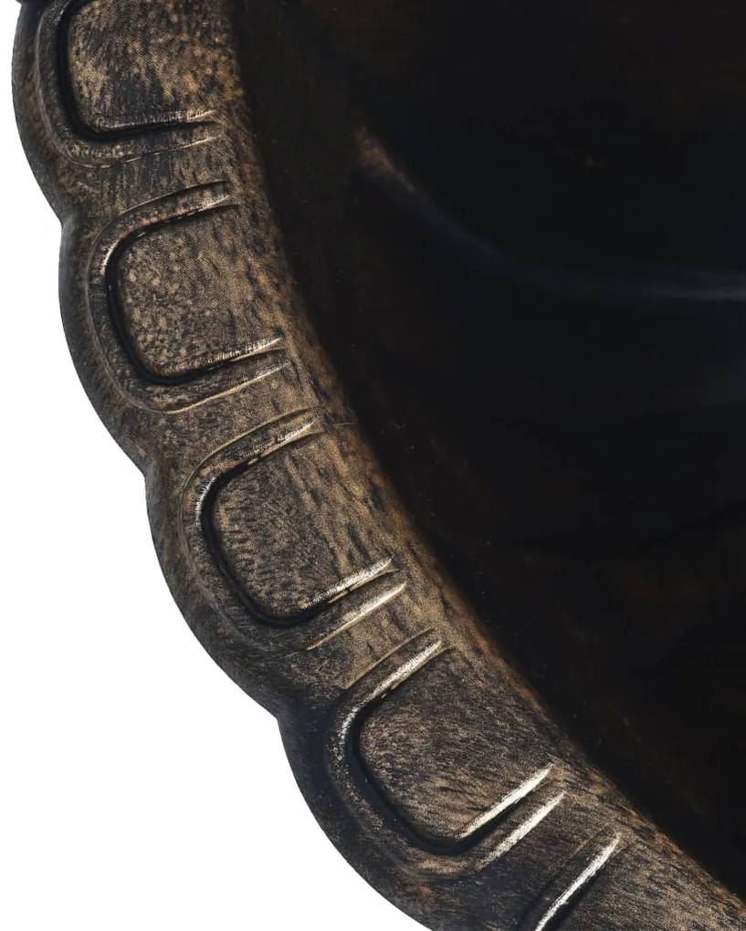 vidaXL Σιντριβάνι Τοίχου Μπρονζέ με Θέμα Κεφάλι Λιονταριού