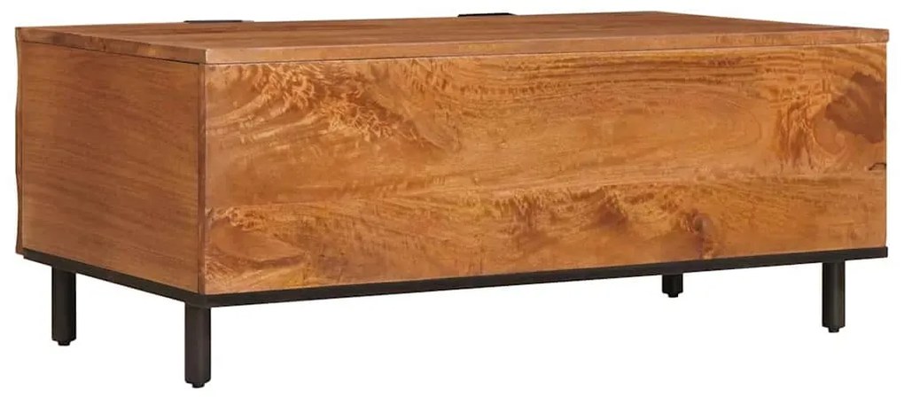 vidaXL Τραπεζάκι σαλονιού Καφέ 100 x 54 x 40 εκ Στερεό ξύλο μάνγκο