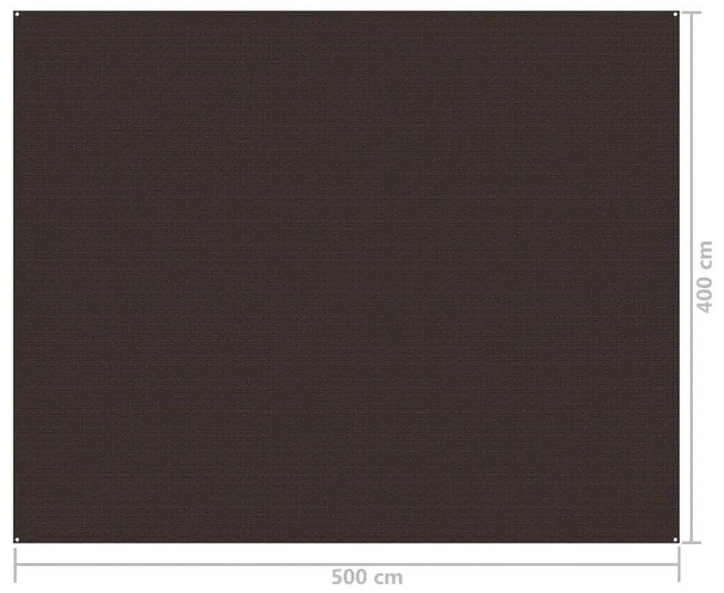 Χαλί Σκηνής Καφέ 400 x 500 εκ.