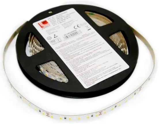 Adeleq Ταινία LED Λευκή Αυτοκόλλητη 5m 24VDC 2835 9.6W Και 120LED Ανά Μέτρο IP20 Θερμό 2700K 30-340249000