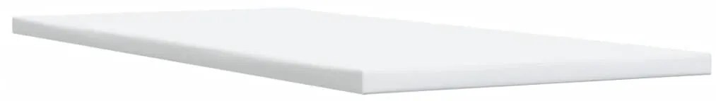 Κρεβάτι Boxspring με Στρώμα Κρεμ 100 x 200 εκ. Υφασμάτινο - Κρεμ