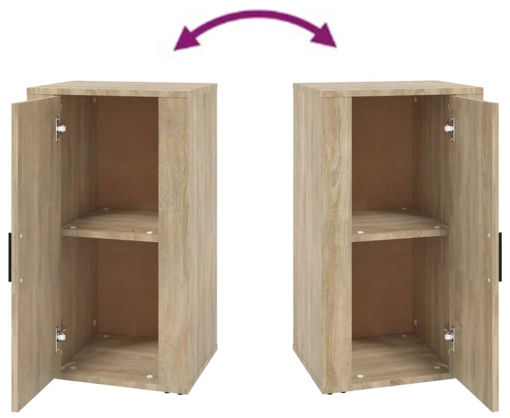 vidaXL Ντουλάπι Sonoma Δρυς 40x33x70 εκ. από Επεξεργασμένο Ξύλο