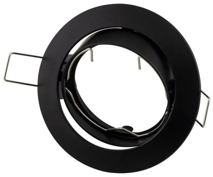 Σποτ Φωτιστικό Οροφής Χωνευτό 7cm GU10 50W IP20 Arlight-304157-Μαύρο 0304157