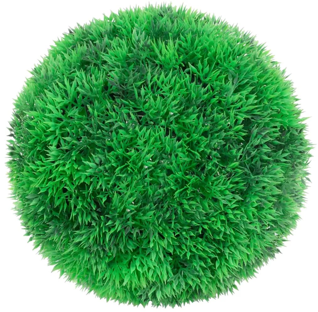 vidaXL Πυξάρια Τεχνητά Σχήμα Μπάλας 2 τεμ. 22 εκ.