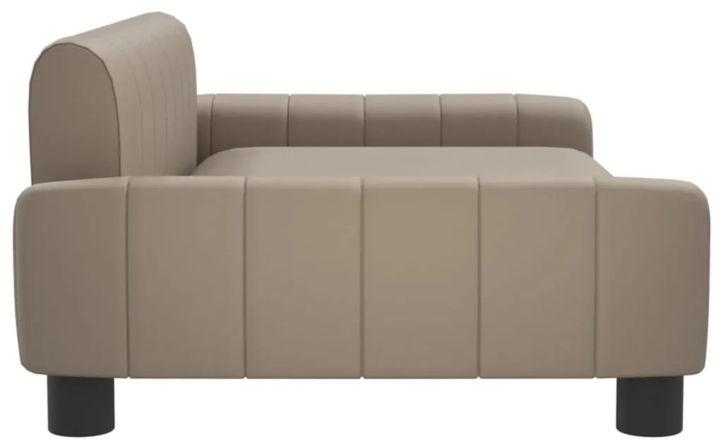 vidaXL Καναπές Παιδικός Καπουτσίνο 90x53x30 εκ. από Συνθετικό Δέρμα