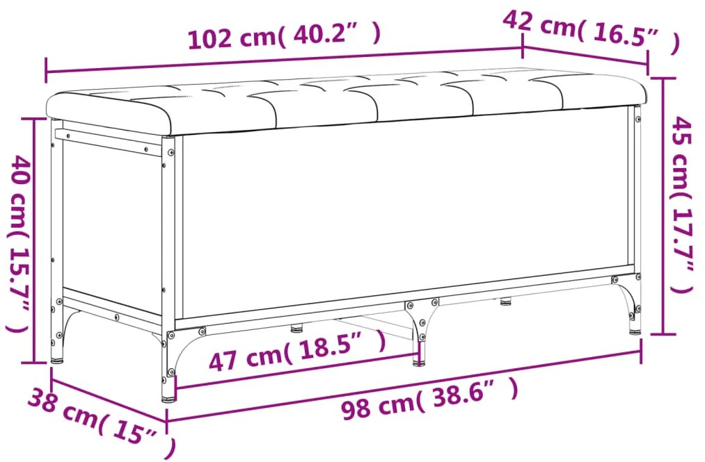 ΠΑΓΚΑΚΙ ΑΠΟΘΗΚΕΥΣΗΣ ΚΑΠΝΙΣΤΗ ΔΡΥΣ 102X42X45 ΕΚ. ΑΠΟ ΕΠΕΞ. ΞΥΛΟ 835149