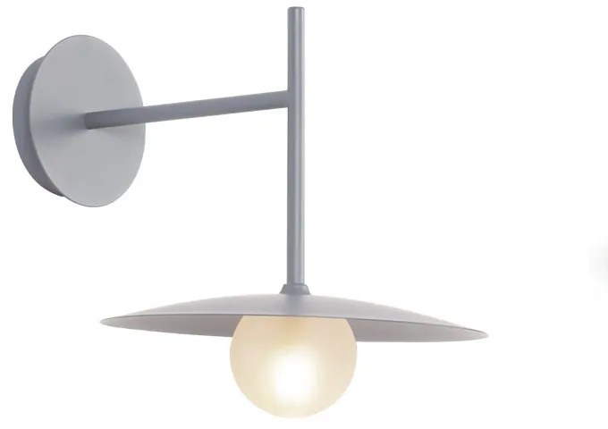 Απλίκα Τοίχου Aca Afinar OD94451WG Grey