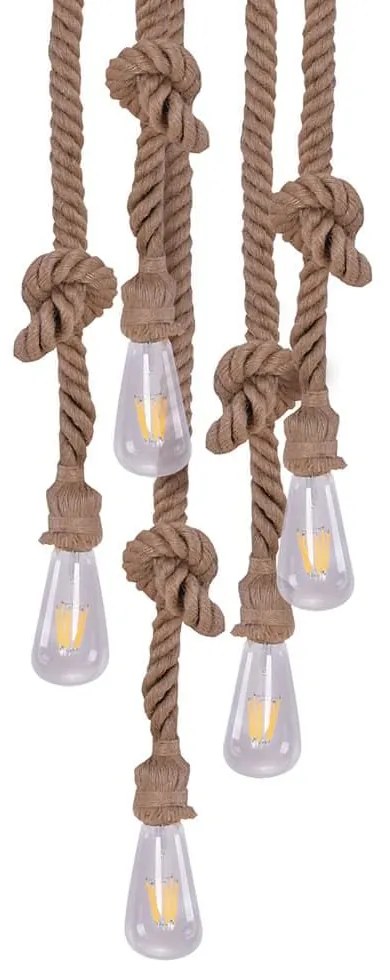 Φωτιστικό Οροφής 77-4346 SE147-27-5 Maya Rope Bronze Homelighting Rope