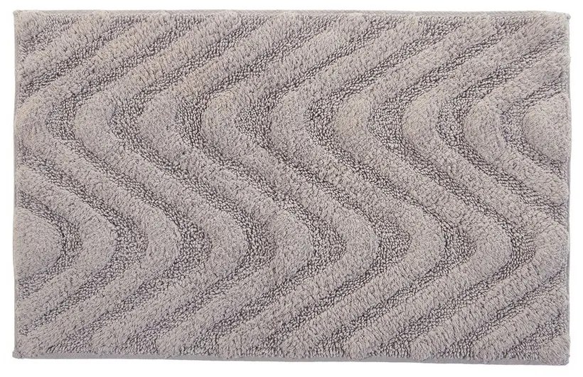 Πατάκι Μπάνιου James Grey Nef-Nef Homeware 50X80cm 100% Βαμβάκι