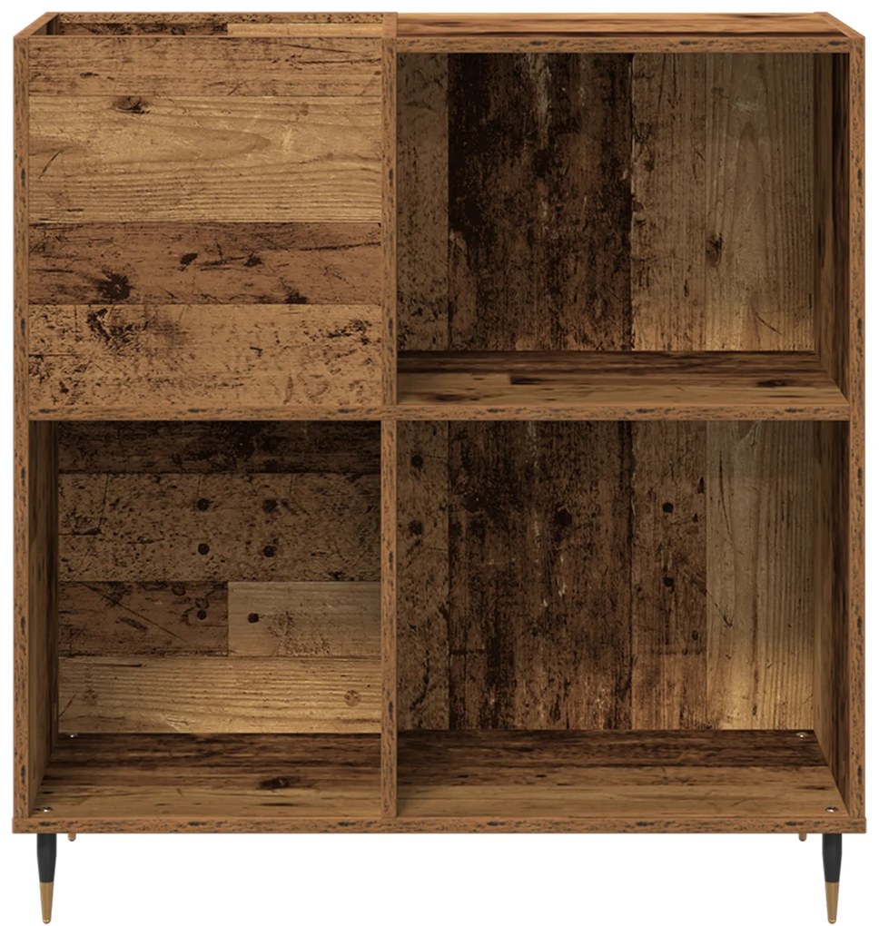 vidaXL Ντουλάπι Δίσκων Καρυδιά 84,5x38x89 εκ Επεξεργασμένο Ξύλο