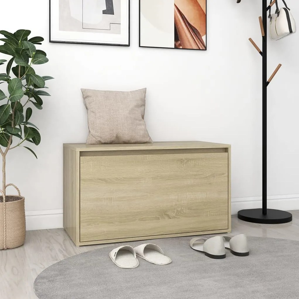 Έπιπλο Χολ / Εισόδου Sonoma Δρυς 80 x 40 x 45 εκ. Επεξ. Ξύλο