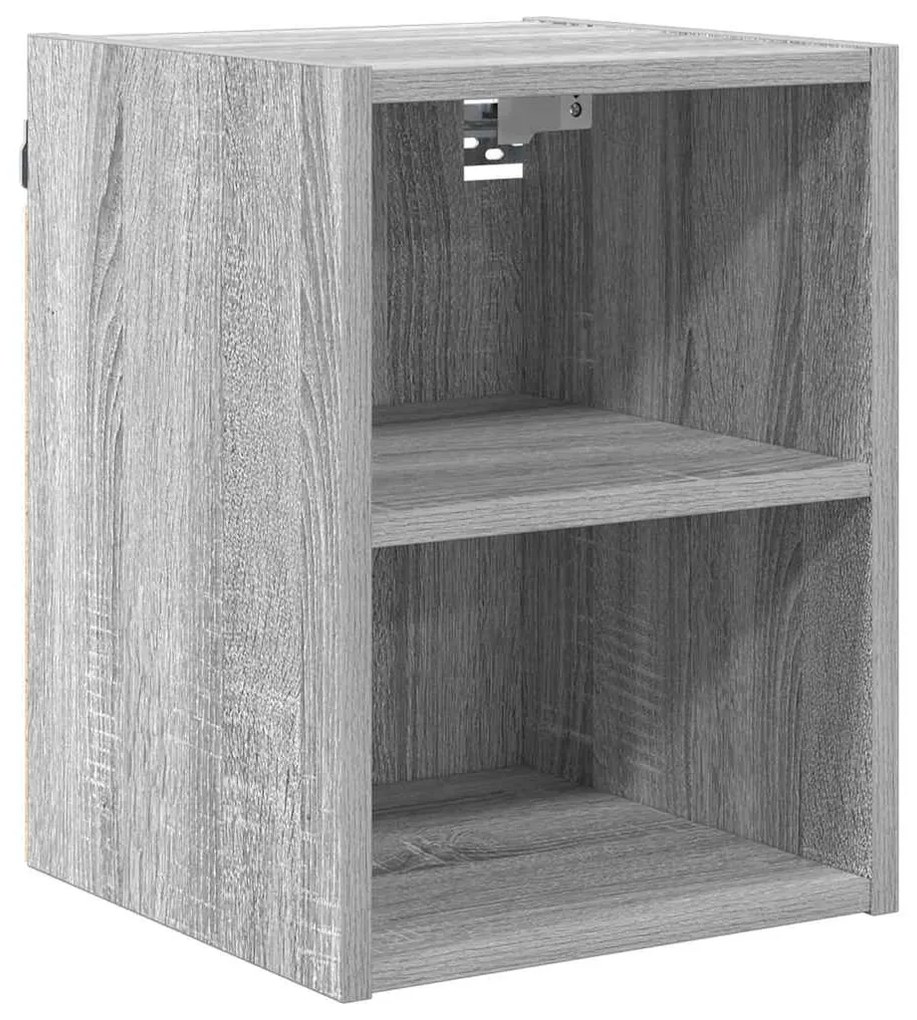 vidaXL Κρεμαστό ντουλάπι Γκρίζο Σονομα 30 x 29,5 x 40 εκ.