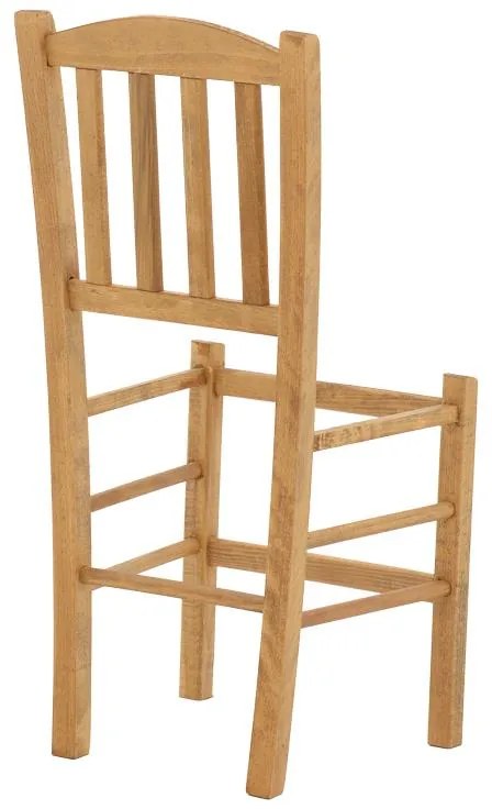 Καρέκλα καφενείου Σύρος C006 μασίφ ξύλο οξιάς λούστρο καρυδί 41x42x92εκ 41x42x92 εκ.