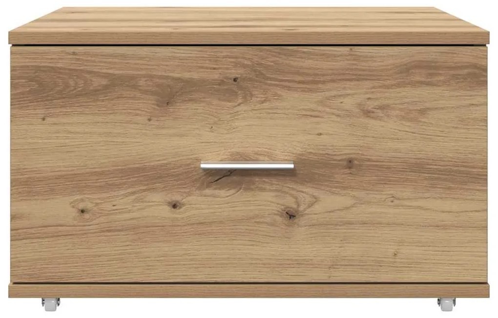 vidaXL Ντουλάπι με Συρτάρια με τροχούς Artisan Oak 55 x 45 x 31 εκ