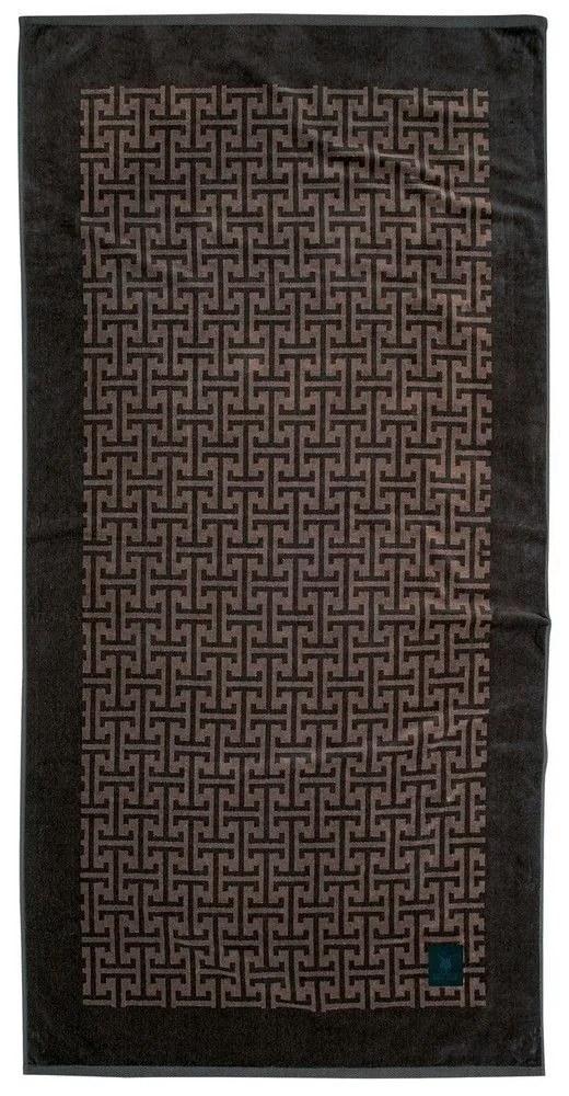 Πετσέτα Θαλάσσης 4004 Brown Greenwich Polo Club Θαλάσσης 90x180cm 100% Cotton