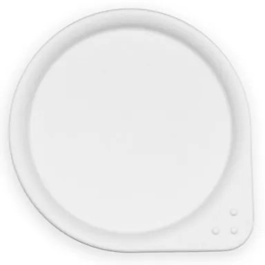 Κουτί αξεσουάρ μπάνιου Brabantia MindSet Mineral 1005687, Αντιολισθητική βάση, Ορυκτό φινίρισμα, Λευκό