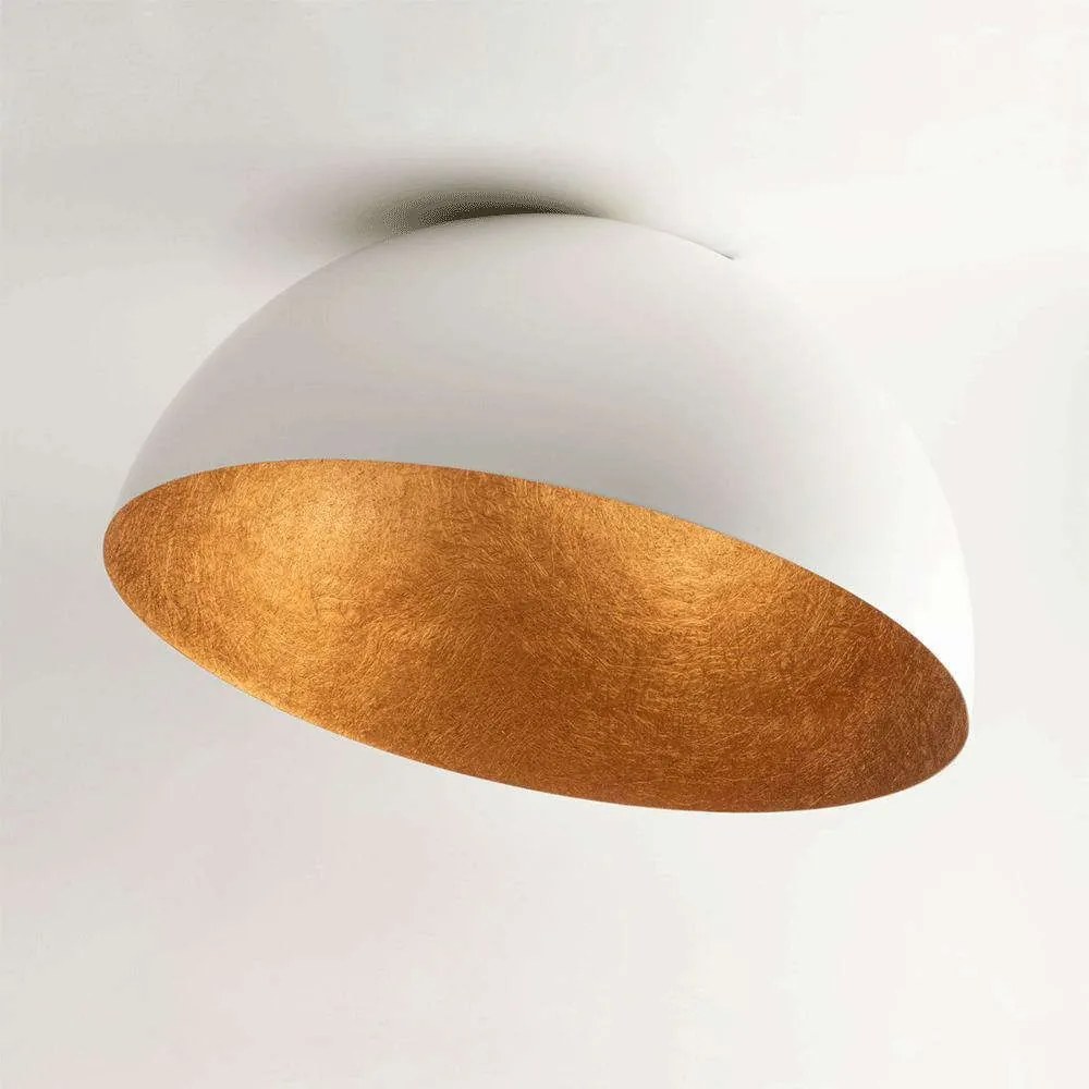 Φωτιστικό Οροφής - Πλαφονιέρα Sfera 50 32461 Φ50cm 1xE27 60W White-Copper Sigma Lighting