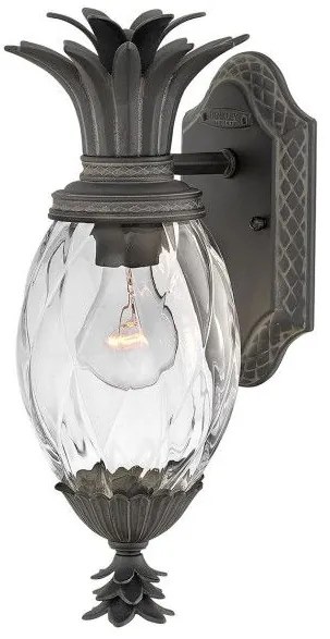 Απλίκα Φωτιστικό Τοίχου Μικρό E27 40W IP44 Plantation Elstead HK-PLANTATION-S-MB Μαύρο