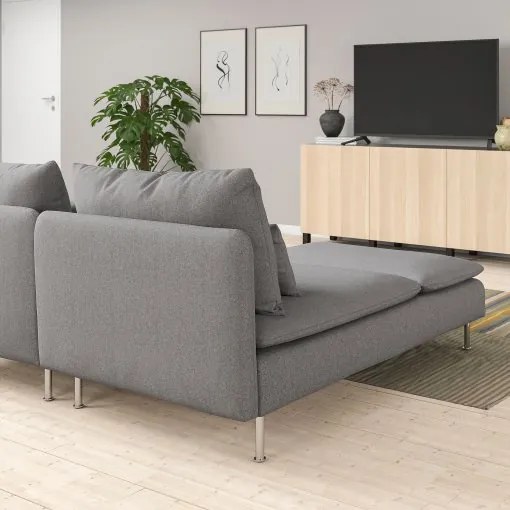 SÖDERHAMN διθέσιος καναπές με σεζλόνγκ 294.521.00