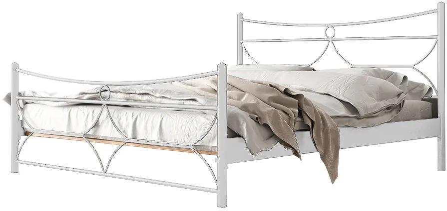 Κρεβάτι Pier-90x200-Λευκό-Με ποδαρικό